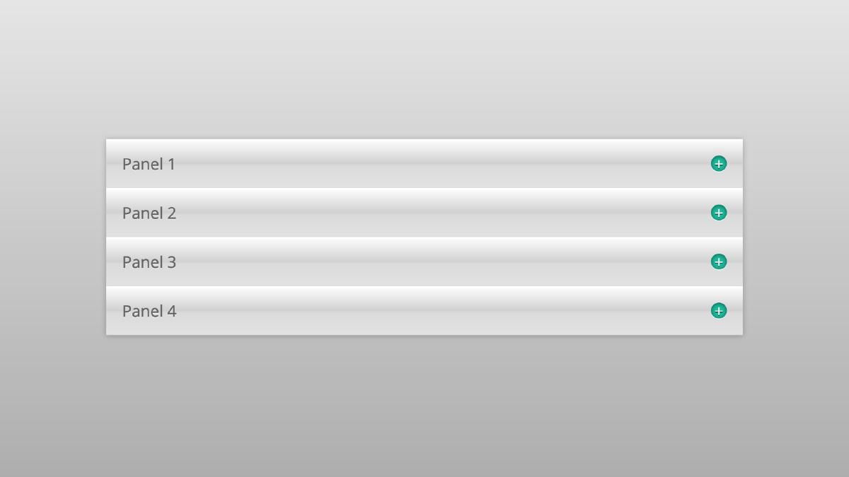 CSS Accordions